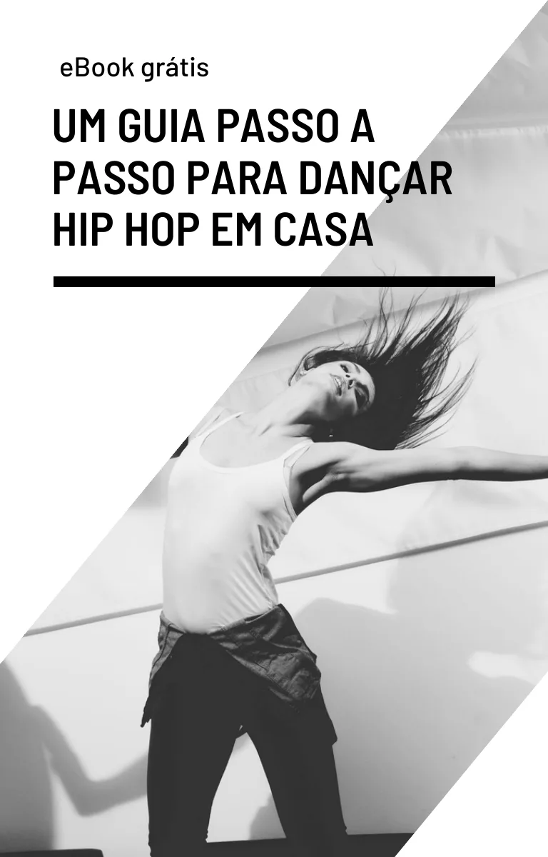 Capa da publicação Ebook Preto e Branco de Estúdio de Dança